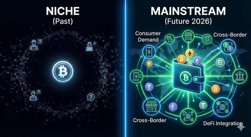 Cryptocurrency: From Niche to Mainstream