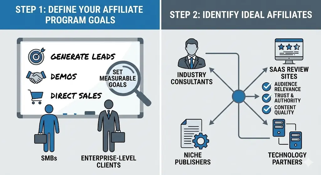 Step 1: Define Your Affiliate Program Goals
