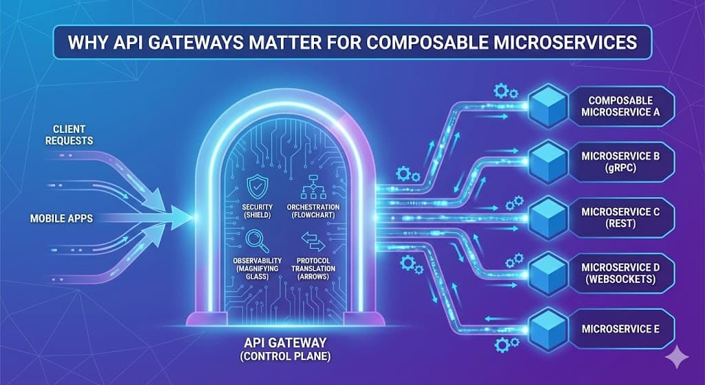 Why API Gateways Matter for Composable Microservices
