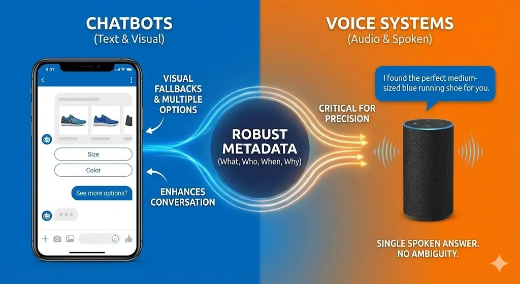 Why Metadata Matters More in Voice Than in Chatbots