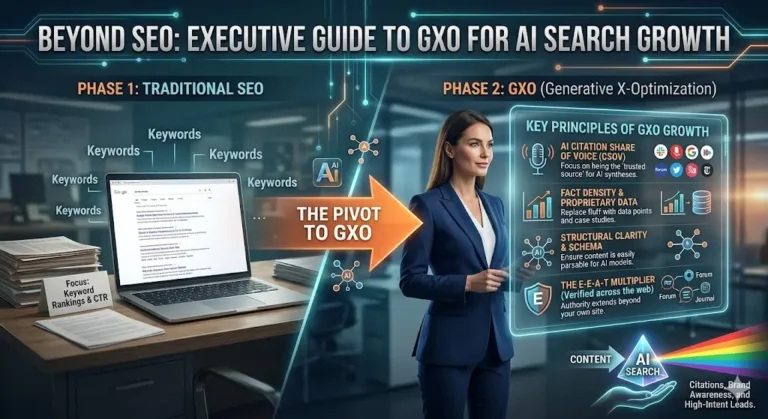 Beyond SEO: Executive Guide to GXO for AI Search Growth