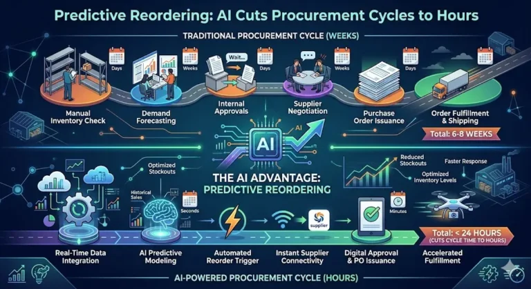 Predictive Reordering: AI Cuts Procurement Cycles to Hours