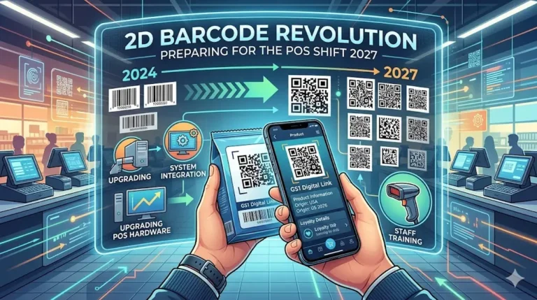 2D Barcode Revolution: Preparing for the POS Shift 2027